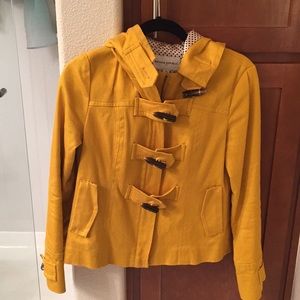 Banana Republic Toggle jacket with hood-NWOT